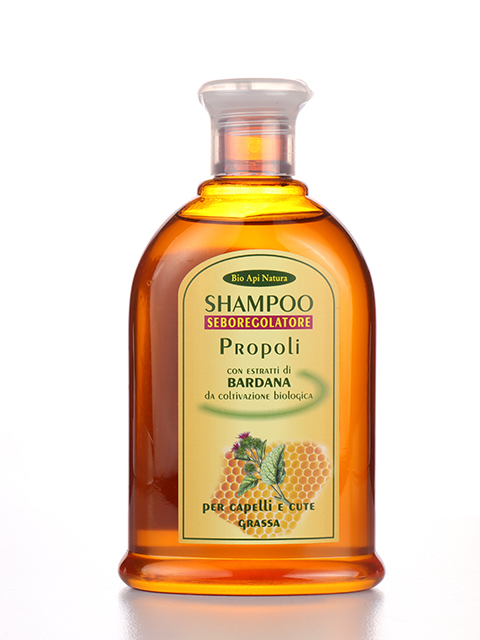 Shampoo seboregolatore propoli e bardana