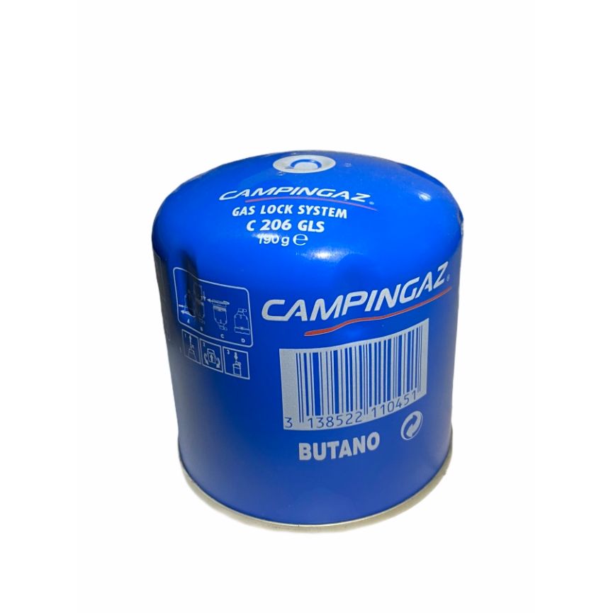 Cartuccia gas c206 gls bomboletta campingaz - Apicomp