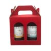 Idea regalo 2 vasi da 250g Acacia ed Eucalipto in scatola rossa