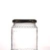 Vaso in vetro da 500 g 390ml con capsula in conf. da 24