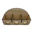 Box Holder mezza luna x3 vasetti da 50g