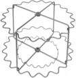 Smielatore radiale motorizzato “TUCANO”,  630mm, con gabbia inox per 20 favi da