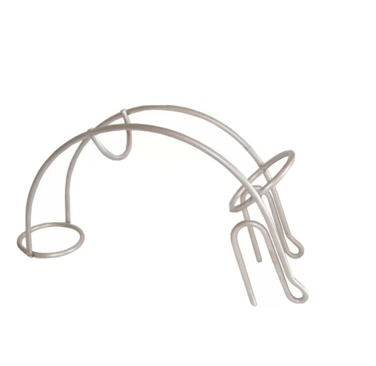 SUPPORTO INOX PER TUBO ALIMENTARE per MIELE da 50 mm