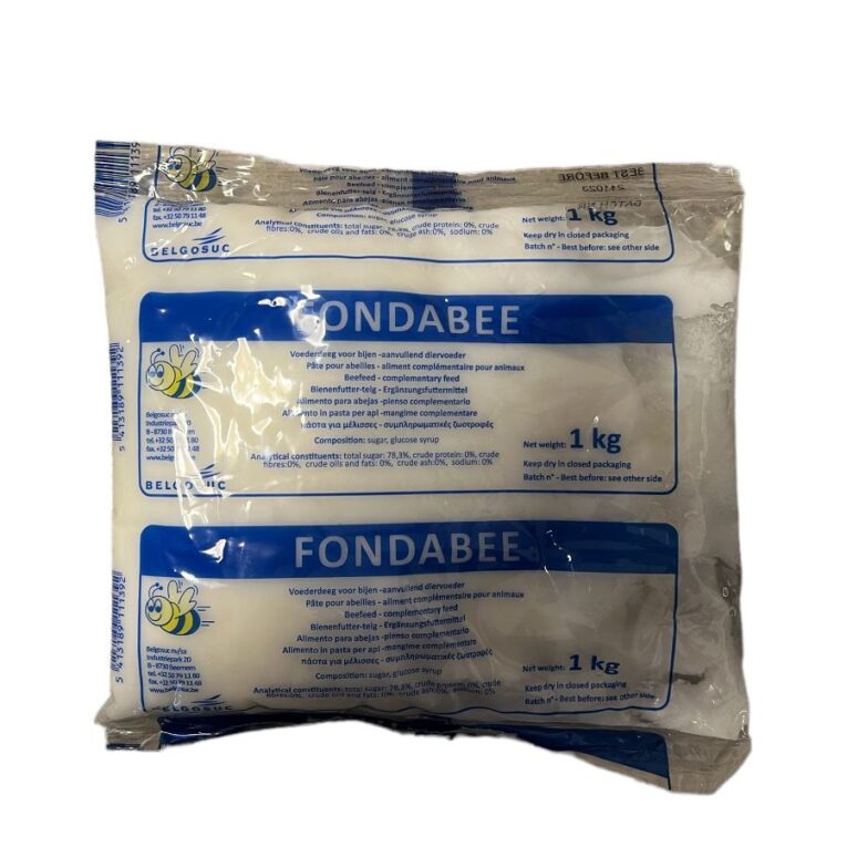 Candito Fondabee per api, scatola da 12 kg in buste da 1 kg