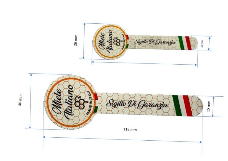 Sigillo di garanzia Miele Italiano rotondo