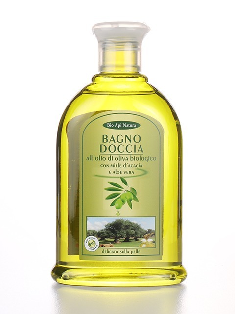 Bagno doccia all'olio di oliva biologico 300 ml