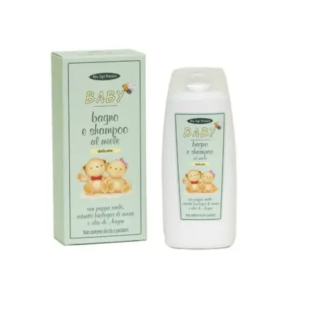 Baby bagno e shampoo delicato al miele 200 ml