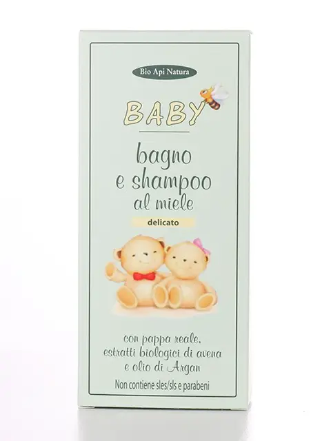 Baby bagno e shampoo delicato al miele 200 ml