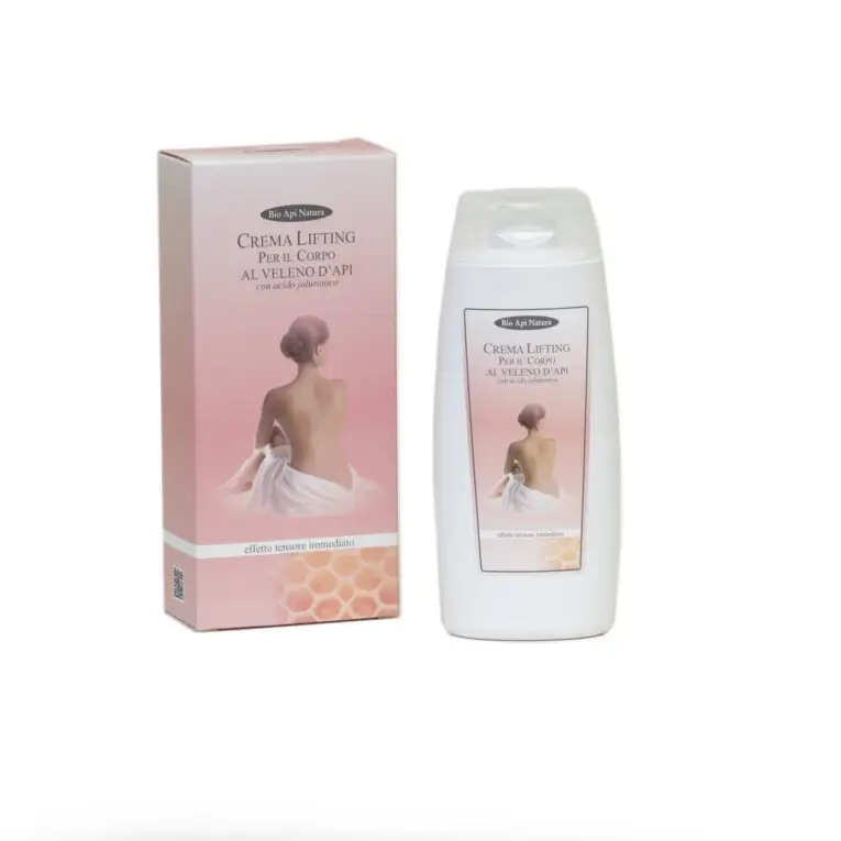 Crema lifting corpo al veleno d'api e acido ialuronico 200 ml