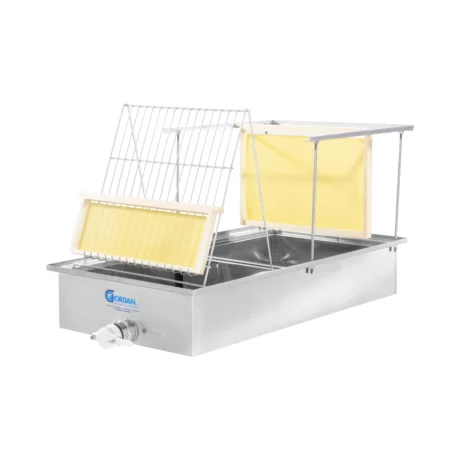 Banco per disopercolare da tavolo Giordan in acciaio inox 90x44x14 cm