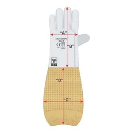 Guanto in Pelle Astronauta Professional Ventilato