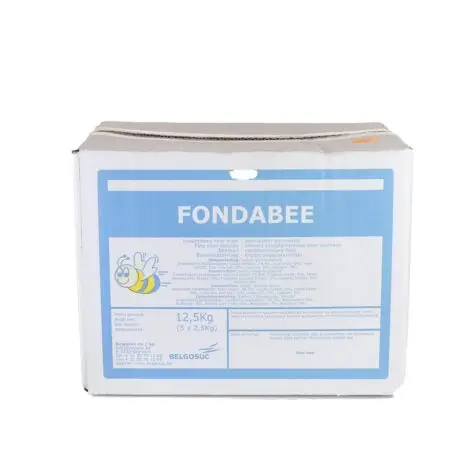 Candito Fondabee per api, scatola da 12,5 kg in 5 buste da 2,5 kg