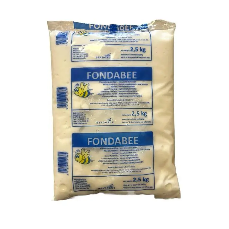 Candito Fondabee per api, scatola da 12,5 kg in 5 buste da 2,5 kg