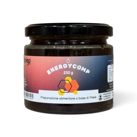 Energycomp preparato al miele con polline, propoli e pappa reale 250 g