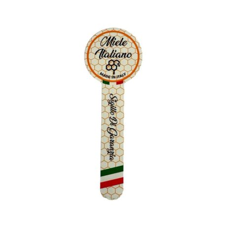 Sigillo di garanzia Miele Italiano rotondo grande - rotolo da 1000 pz