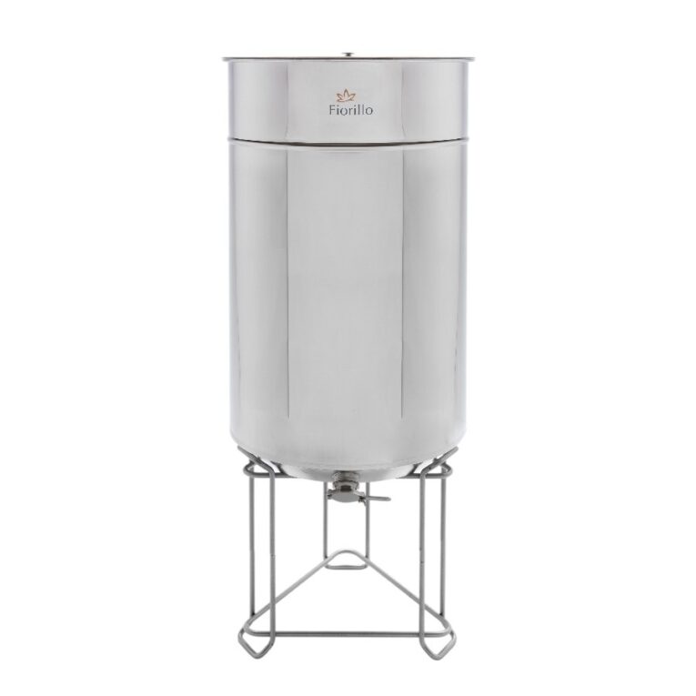 Maturatore Zero 450 kg in acciaio inox a scarico totale con rubinetto Fiorillo