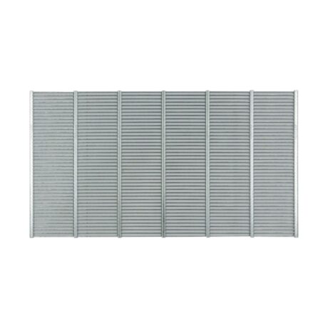 Escludiregina zincato a griglia 26x50 cm per arnietta da 6 favi