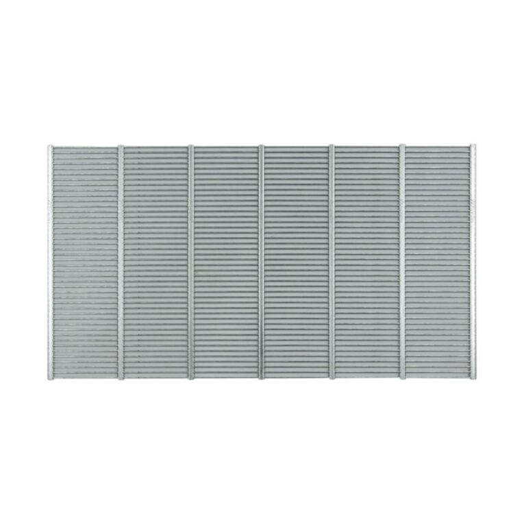 Escludiregina zincato a griglia 26x50 cm per arnietta da 6 favi