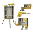 Smielatore radiale Quarti da 18 favi Dadant-Blatt, cestello inox, motore 150 W