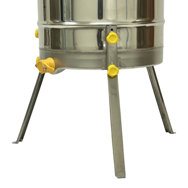 Smielatore radiale Quarti da 18 favi Dadant-Blatt, cestello inox, motore 150 W