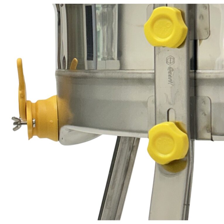 Smielatore radiale Quarti da 18 favi Dadant-Blatt, cestello inox, motore 150 W
