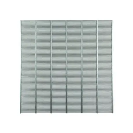 Escludiregina in acciaio zincato a barrette 50x50 cm per arnia da 12 telaini