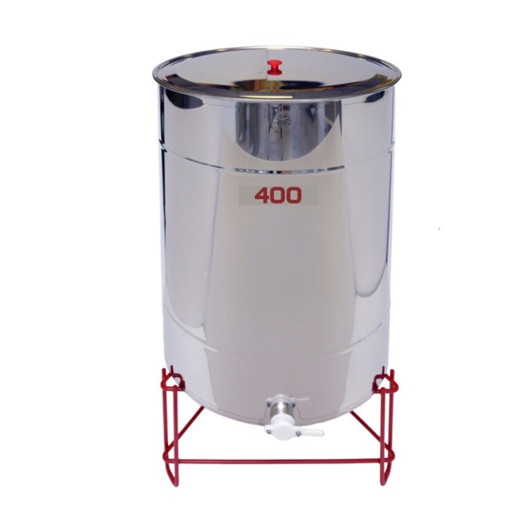 Maturatore Lega da 400 kg in acciaio inox AISI 304 con coperchio e rubinetto