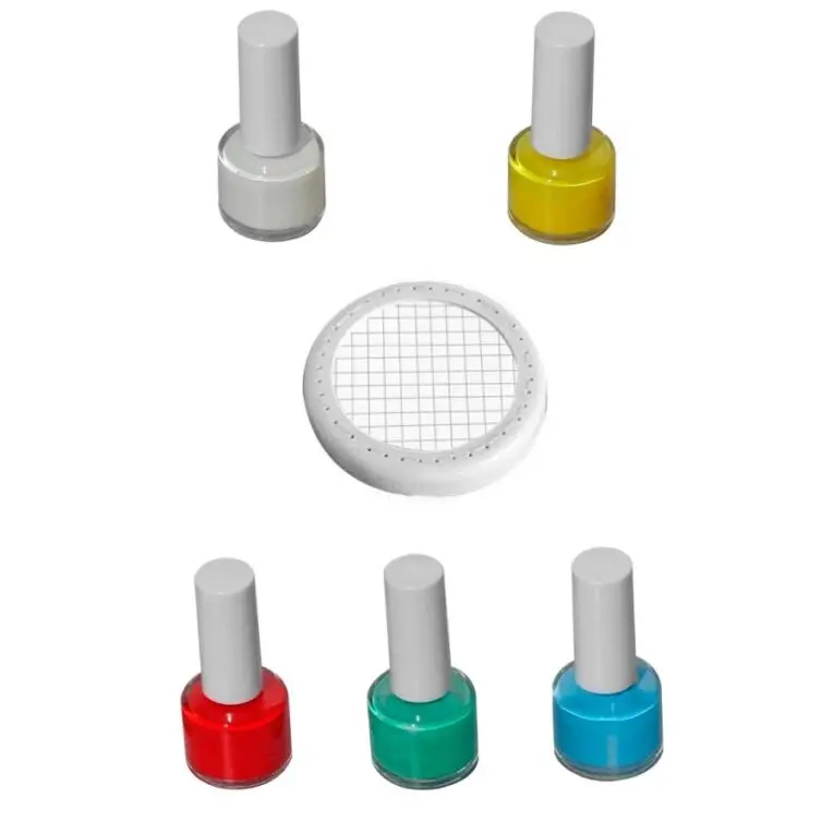 Kit marca regine Lega: 5 colori con applicatore e disco fermaregina