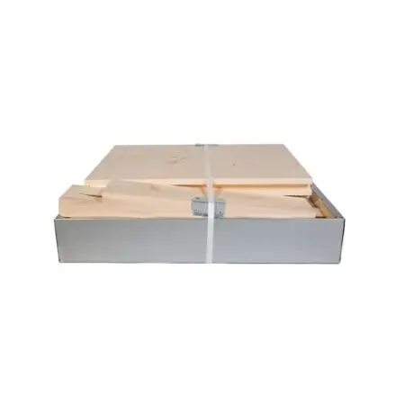 Arnia Cubica Dadant-Blatt 10 favi solo nido in kit Fiorillo, con viti