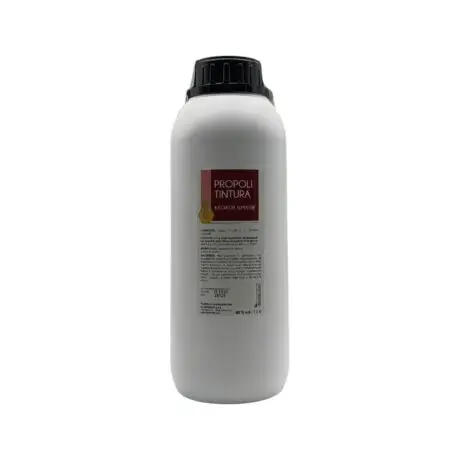 Tintura di propoli alcolica 85 gradi, flacone da 1000 ml