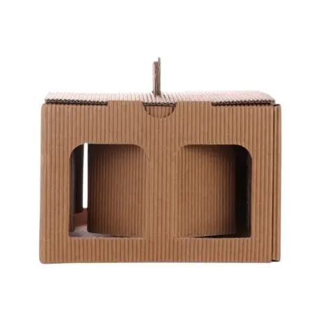 Scatola cartone ondulato cannette per 4 vasi miele 212 ml To63 (250 g)