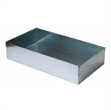 Coperchio in sola lamiera zincata per arnia da 10 telaini, 43,6x51 cm