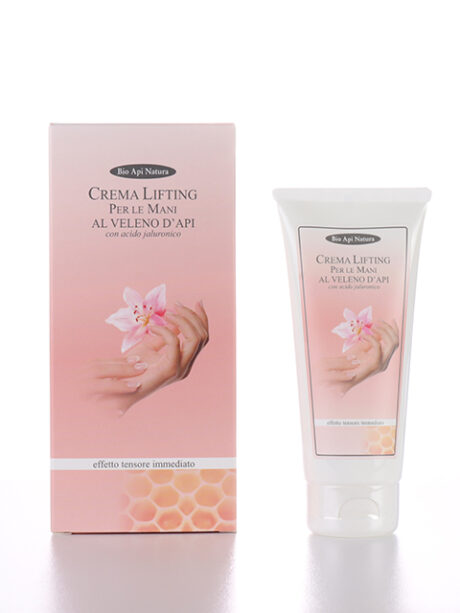 Crema lifting mani veleno d'api e acido jaluronico 100 ml