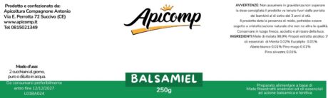 Balsamiel in barattolo da 250g