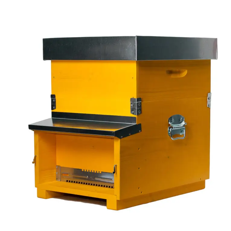 Arnia Dadant-Blatt da nomadismo 10 telaini completa: melario, telaini e cere