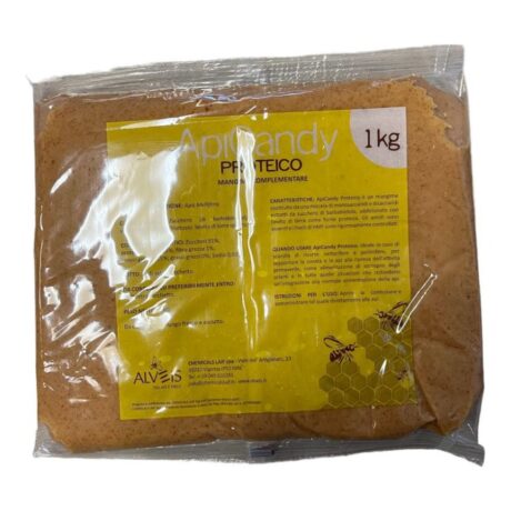 Candito ApiCandy Proteico per api, scatola da 12 kg in 12 buste da 1 kg